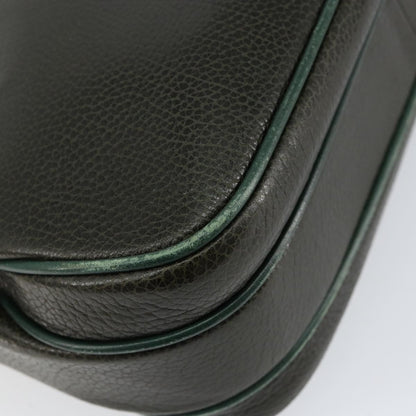 Bally Vintage Handbag Leather, KHAKI, LEATHER, Handbag