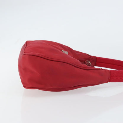 Prada Hobo Tessuto, RED, NYLON, Handbag