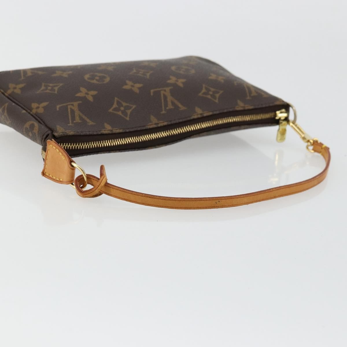 Louis Vuitton Pochette Accessoires NM Monogram Canvas, Brown, Canvas, Clutch