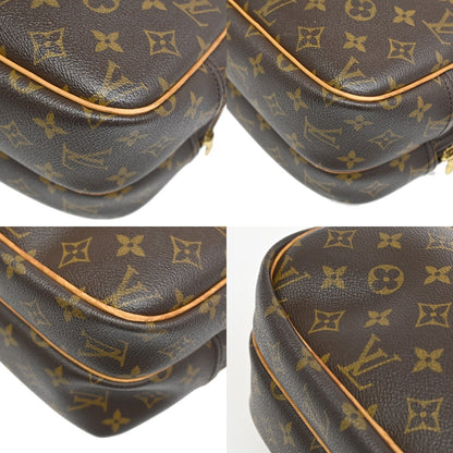 Louis Vuitton Reporter Bag Monogram Canvas, BROWN, CANVAS, Shoulder bag