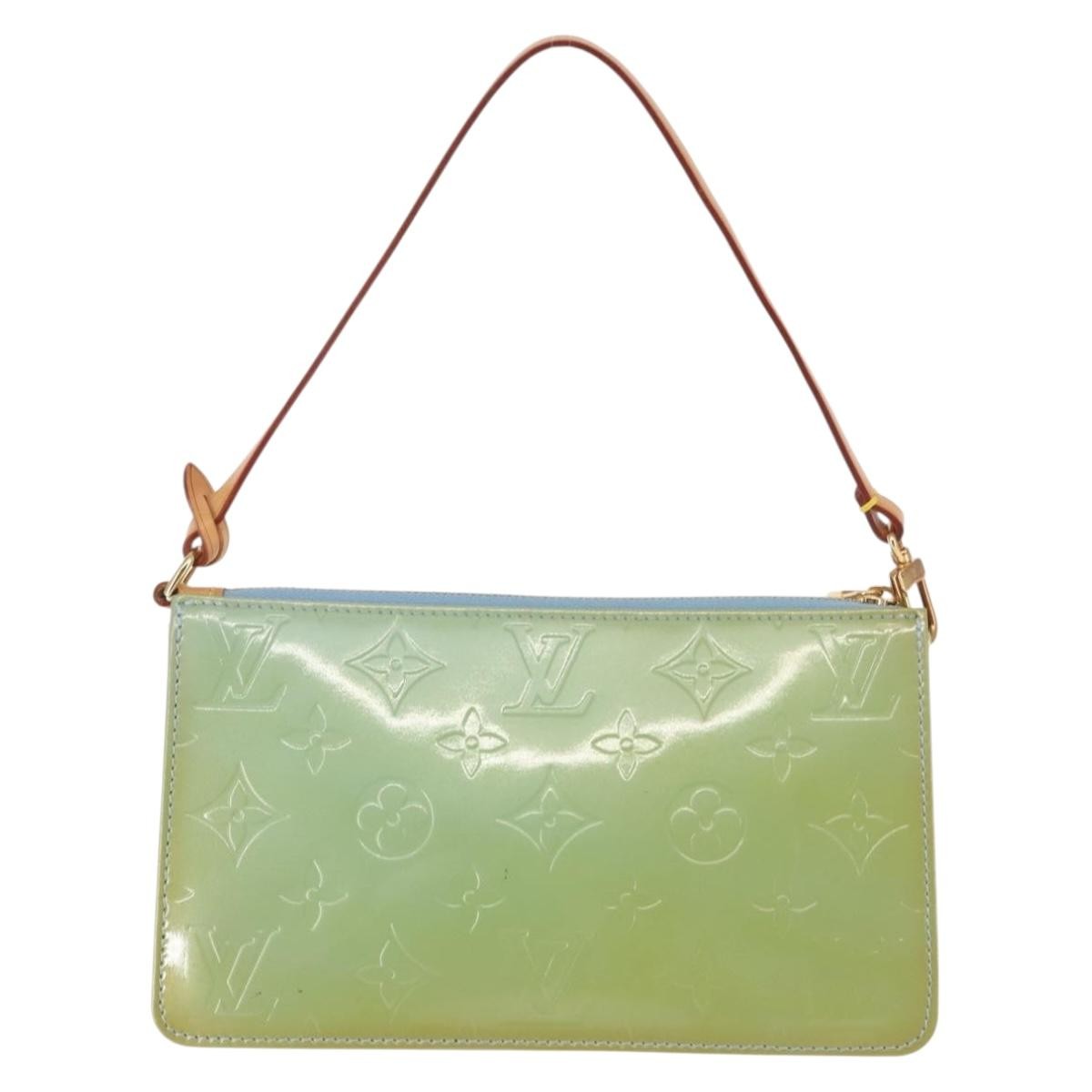 Louis Vuitton Lexington Pochette Monogram Vernis, BLUE, PATENT_LEATHER, Clutche & pouche