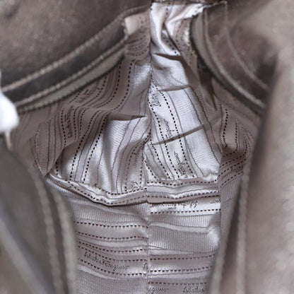 Salvatore Ferragamo Sofia Satchel Leather, SILVER, LEATHER, Handbag