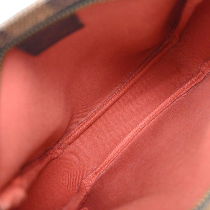 Louis Vuitton Trousse Make Up Bag Damier Canvas, BROWN, CANVAS, Clutche & pouche
