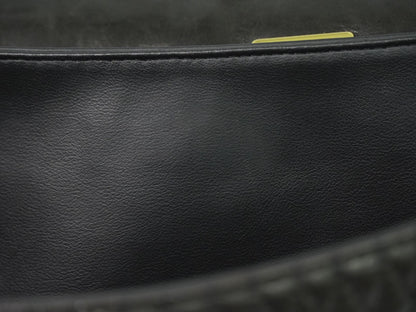 Bally Vintage Handbag Leather, BLACK, LEATHER, Handbag