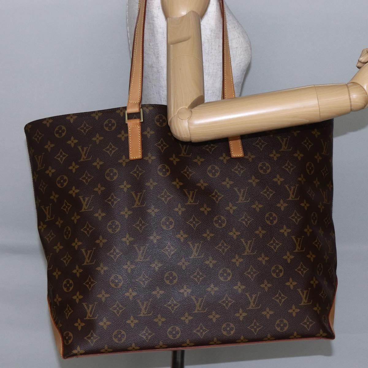 Louis Vuitton Cabas Alto Monogram Canvas, BROWN, CANVAS, Tote bag