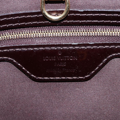 Louis Vuitton Catalina Handbag Monogram Vernis, PURPLE, PATENT_LEATHER, Handbag