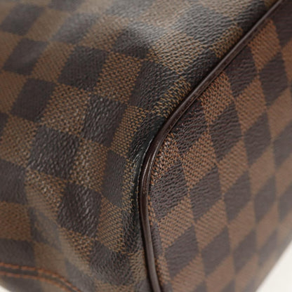 Louis Vuitton Saleya Handbag Damier, BROWN, CANVAS, Tote bag