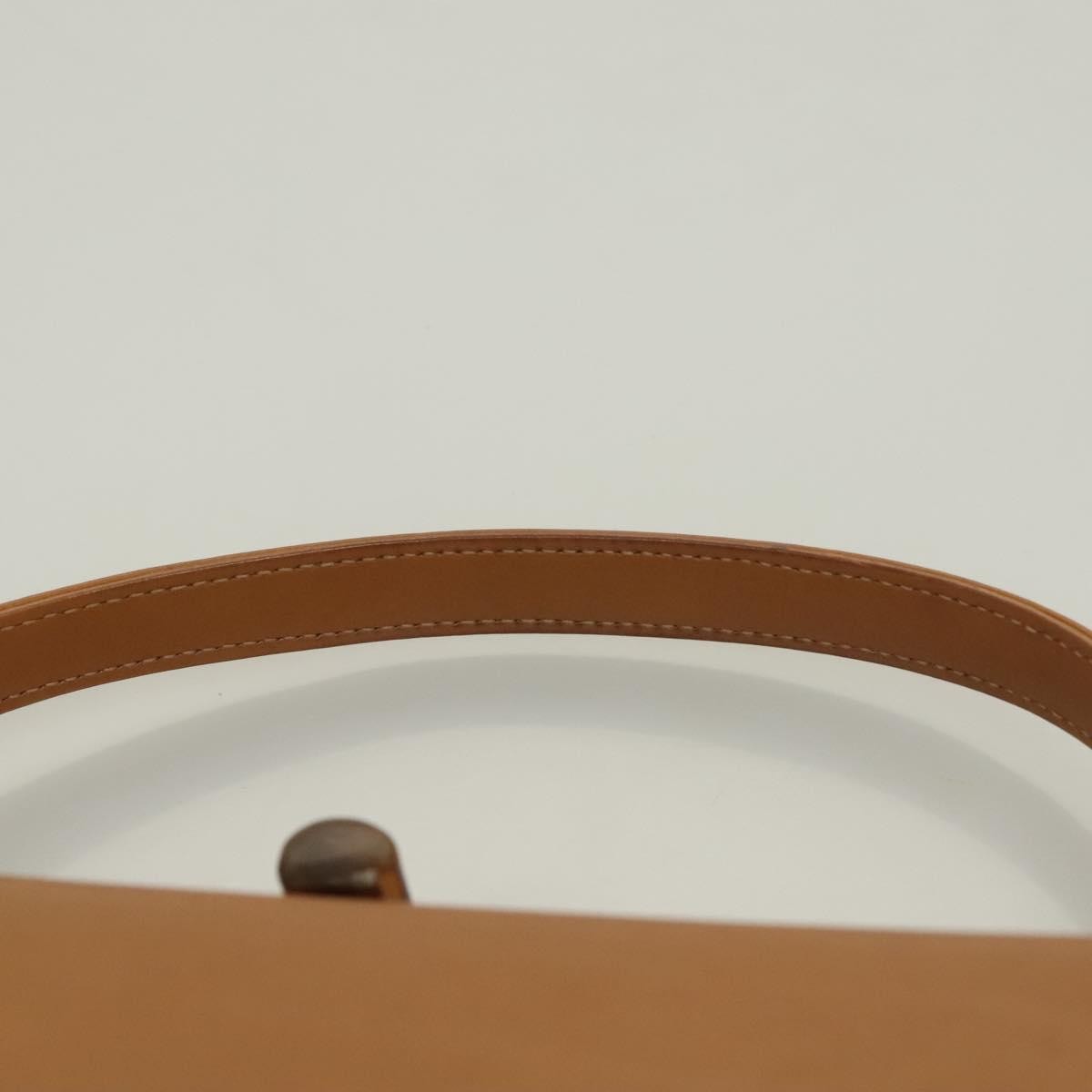 Gucci Vintage Convertible Bamboo Box Crossbody Bag Leather, BROWN, LEATHER, Handbag