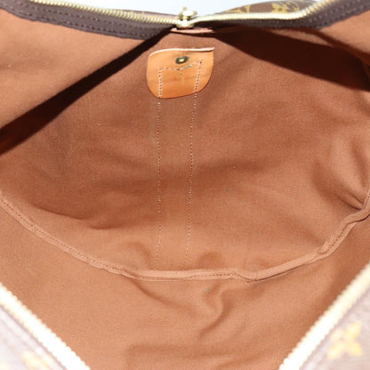 Louis Vuitton Sac Polochon Handbag Monogram Canvas, BROWN, CANVAS, Travel bag
