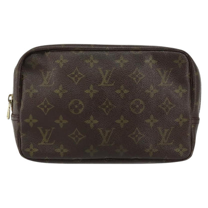 Louis Vuitton Trousse Toiletry Pouch Monogram Canvas, BROWN, CANVAS, Toiletry Case
