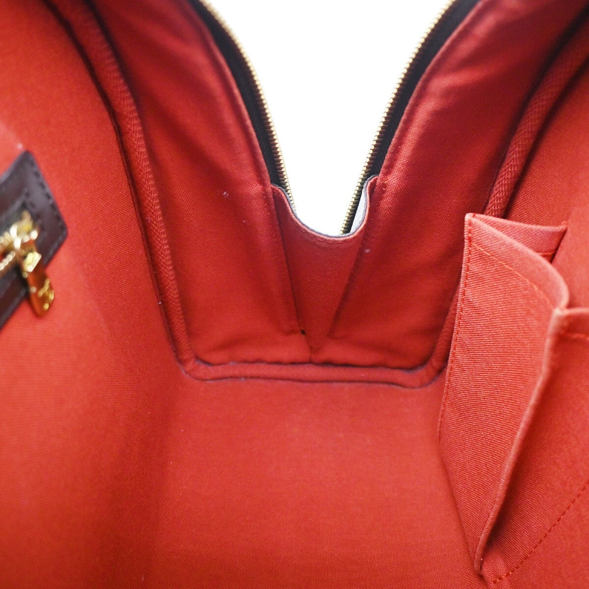 Louis Vuitton Nolita Handbag Damier, BROWN, CANVAS, Handbag