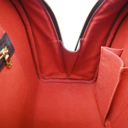 Louis Vuitton Nolita Handbag Damier, BROWN, CANVAS, Handbag