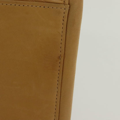 Chanel Chocolate Bar Flap Bag Quilted Lambskin, BEIGE, LEATHER, Shoulder bag