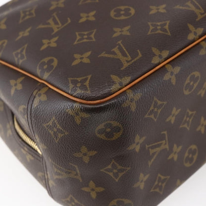 Louis Vuitton Deauville Handbag Monogram Canvas, BROWN, CANVAS, Handbag