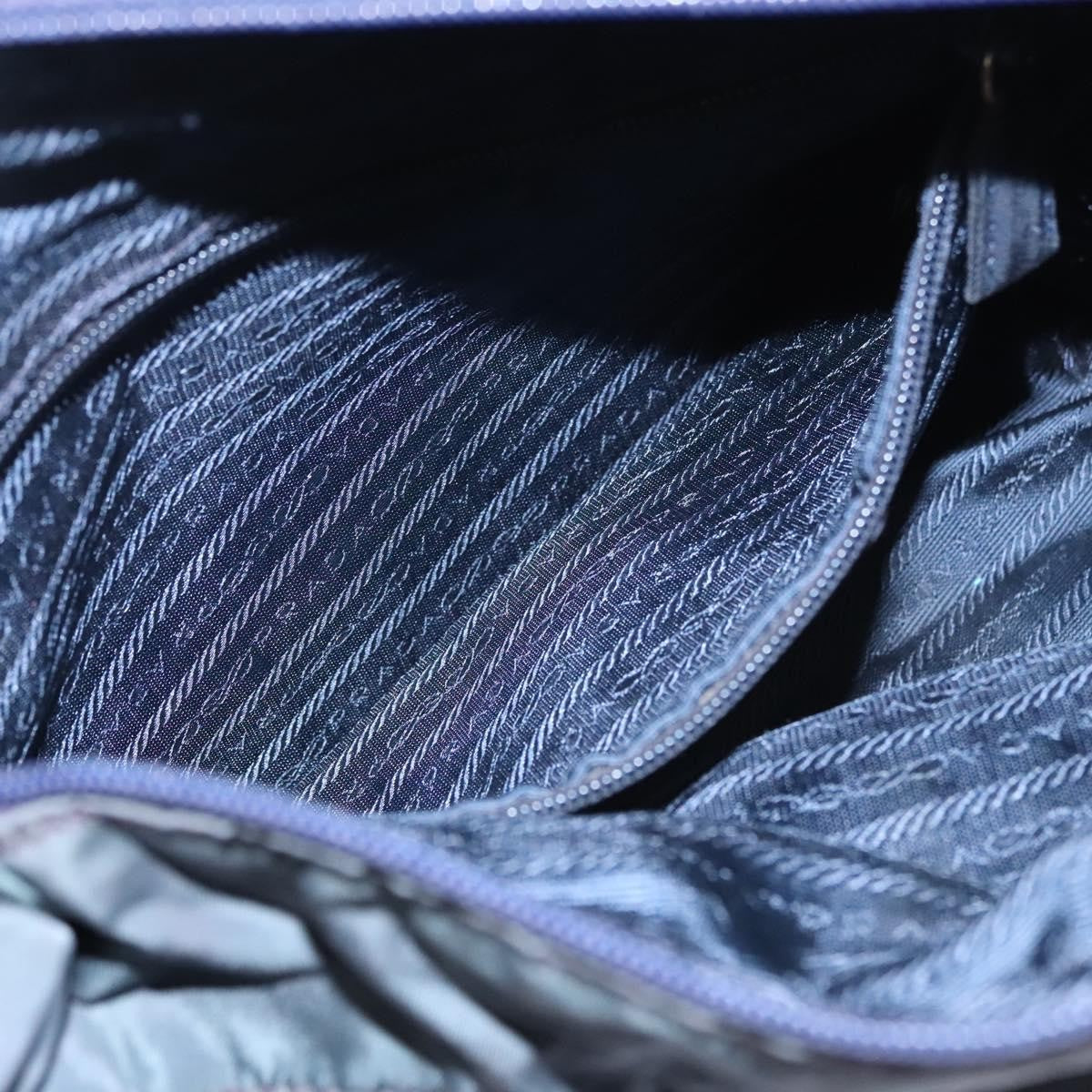 Prada Vintage Tote Tessuto, NAVY, NYLON, Tote bag