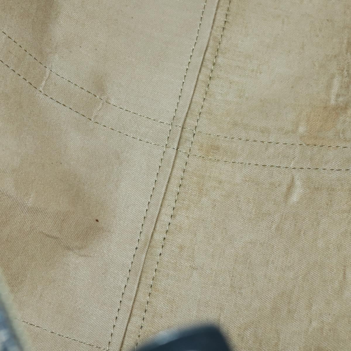 Christian Dior Vintage Trotter Boston Bag Canvas, NAVY, CANVAS, Travel bag