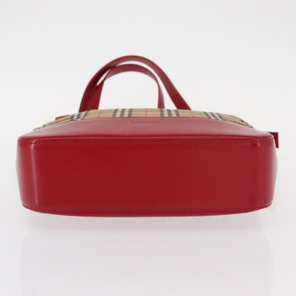 Burberry Nova Check Handbag Nova Check Canvas and leather, BEIGE, CANVAS, Handbag