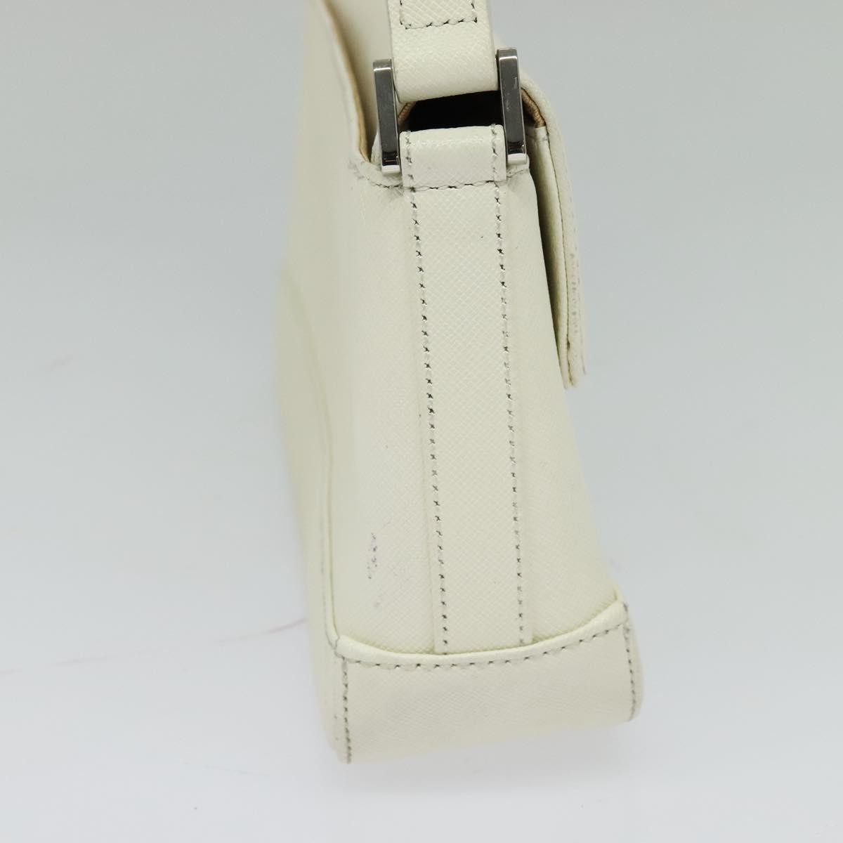 Burberry Flap Shoulder Bag Leather, WHITE, LEATHER, Shoulder bag