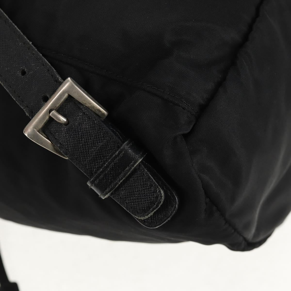 Prada Front Pocket Backpack Tessuto, BLACK, NYLON, Backpack