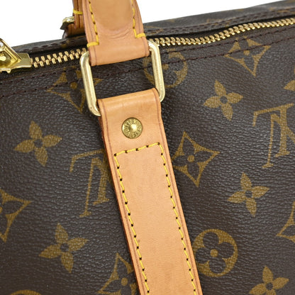 Louis Vuitton Keepall Bag Monogram Canvas, Brown, Canvas, Travel Bag