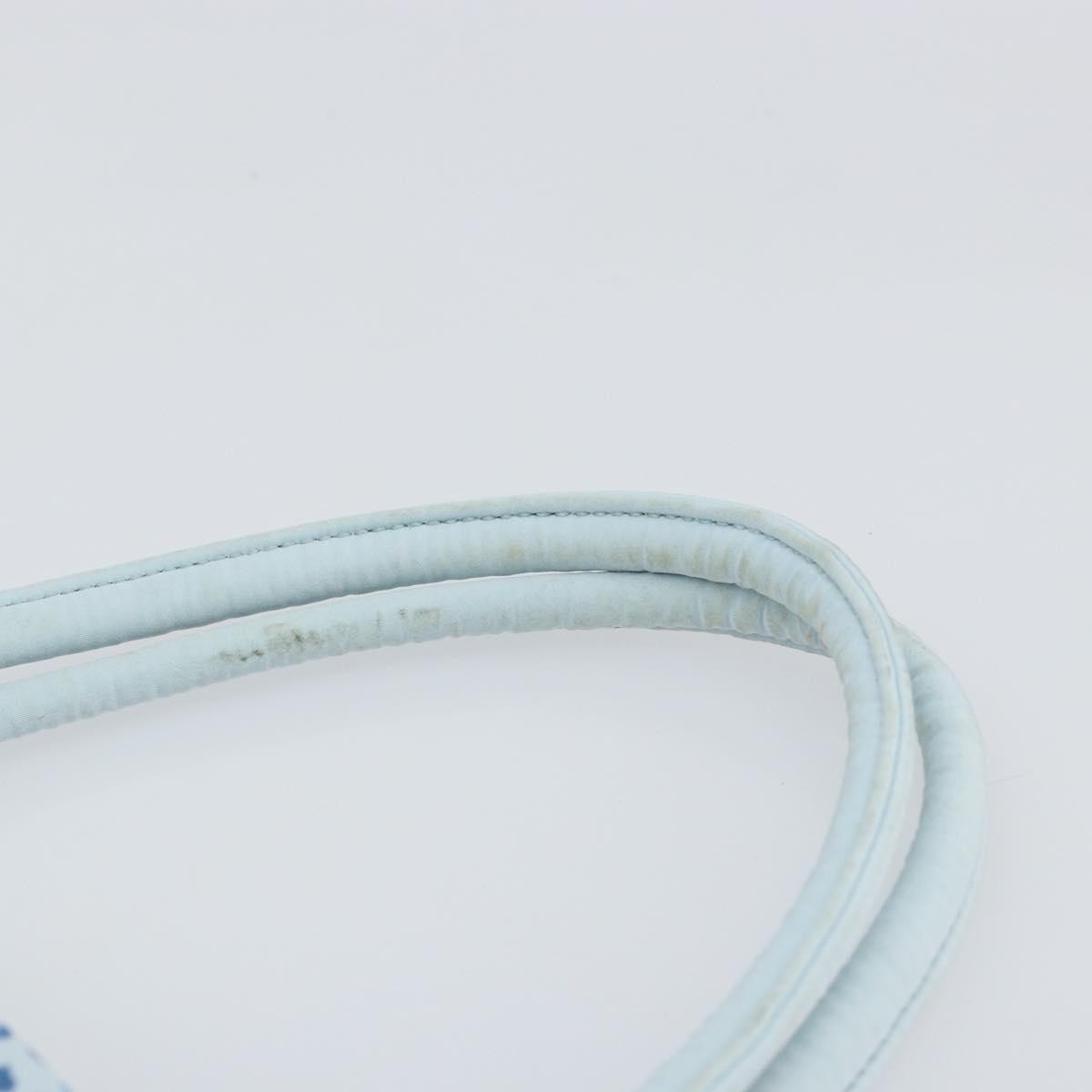 Bottega Veneta Vintage Tote Bag Nylon, BLUE, NYLON, Tote bag