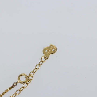 Christian Dior CD Pendant Necklace Metal, GOLD, METAL, Necklace