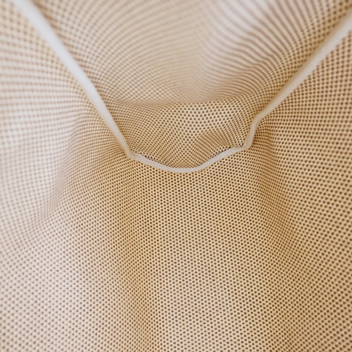 Hermes Herbag Zip Leather and Toile, BROWN, CANVAS, Travel bag