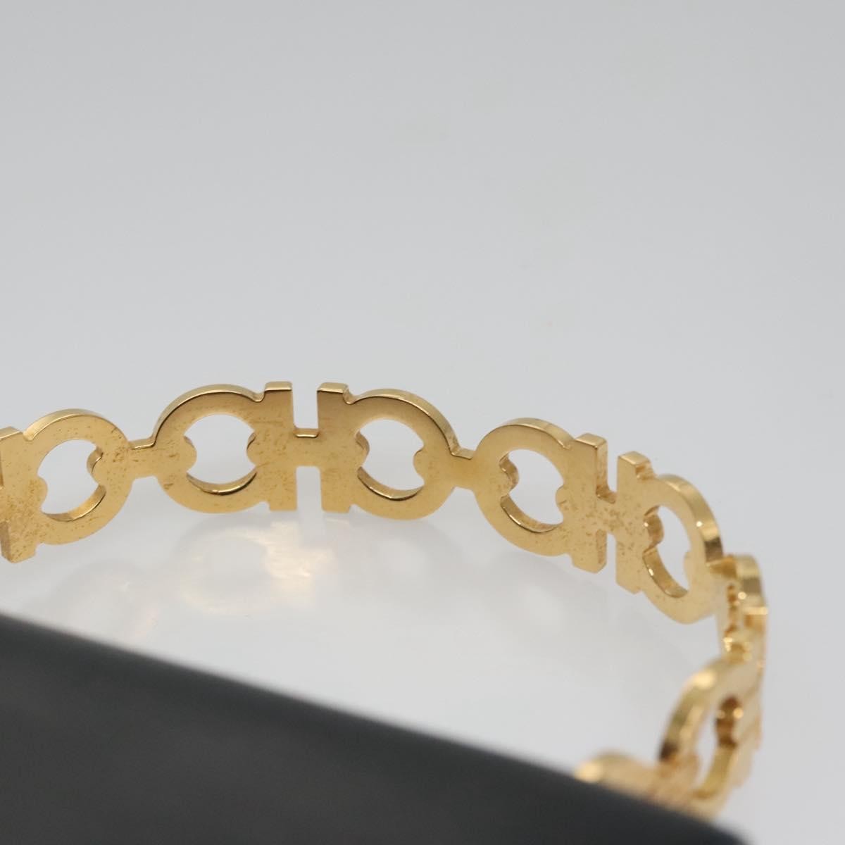 Salvatore Ferragamo Gancini handbag Leather, BLACK, LEATHER, Handbag