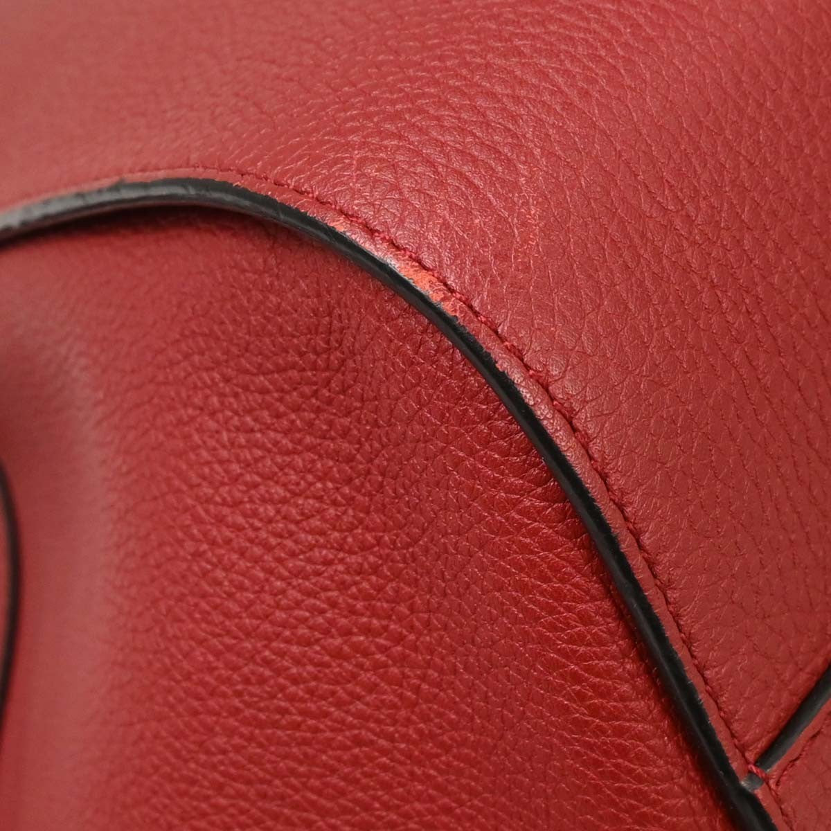 Loewe Hammock Bag Leather, RED, LEATHER, Handbag