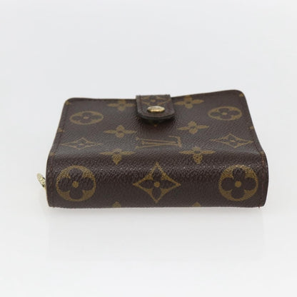Louis Vuitton Compact Zippe Wallet Monogram Canvas, BROWN, CANVAS, Wallets