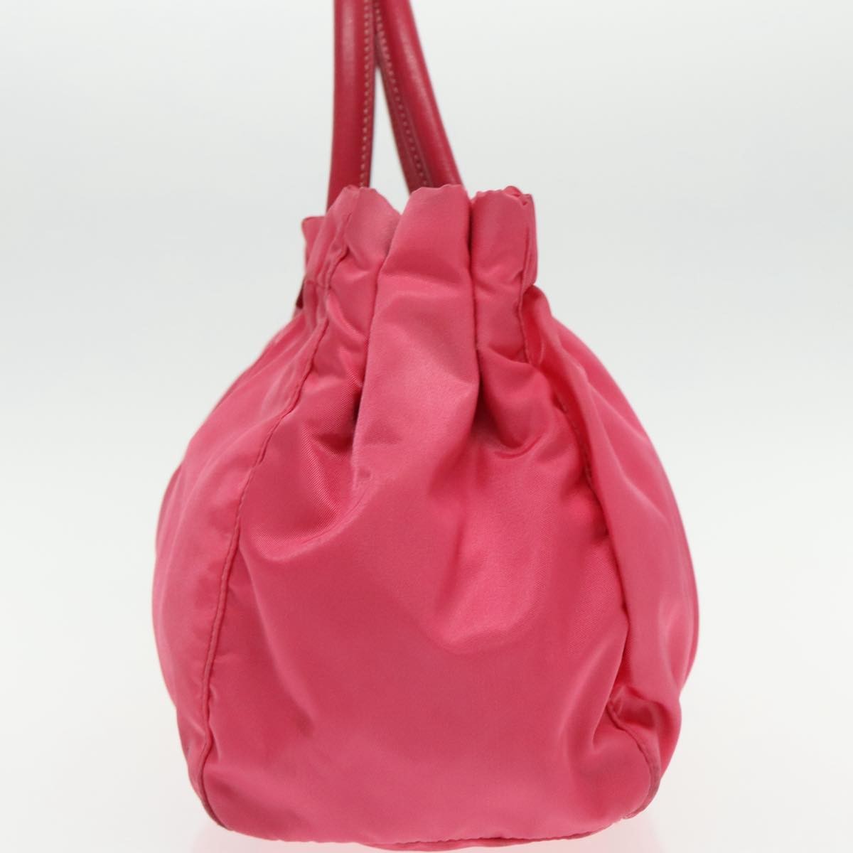 Prada Bow Convertible Tote Tessuto, PINK, NYLON, Tote bag