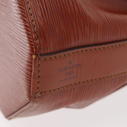 Louis Vuitton Vintage Sac d'Epaule Handbag Epi Leather, BROWN, LEATHER, Shoulder bag