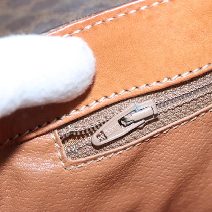 Celine Triomphe vintage handbag Macadam canvas, BROWN, CANVAS, Handbag