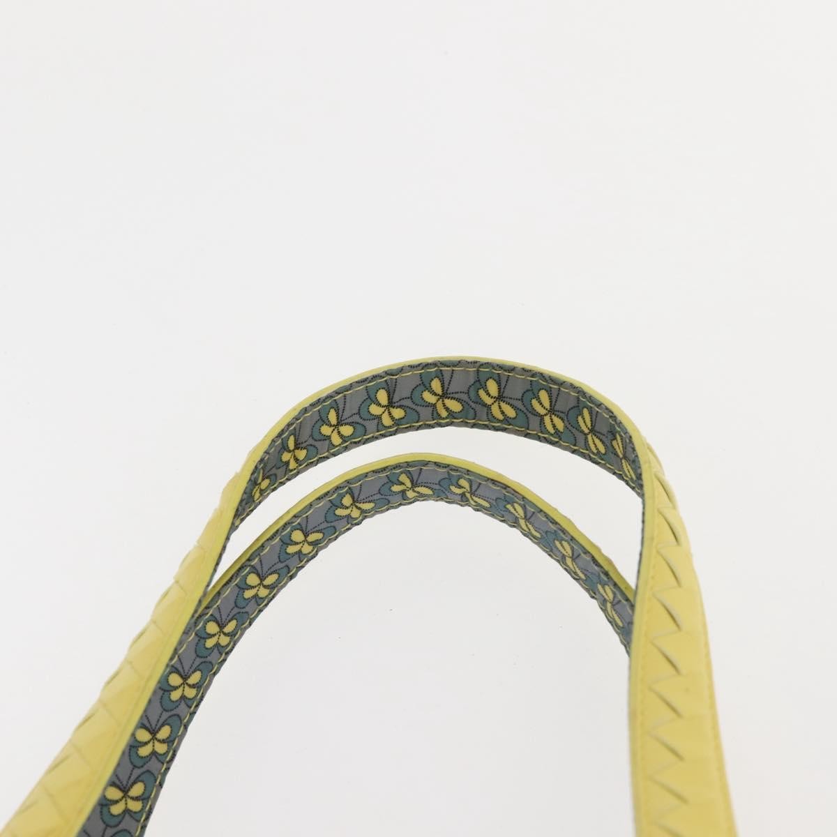 Bottega Veneta A-Shape Tote Leather with Intrecciato Detail, YELLOW, LEATHER, Shoulder bag