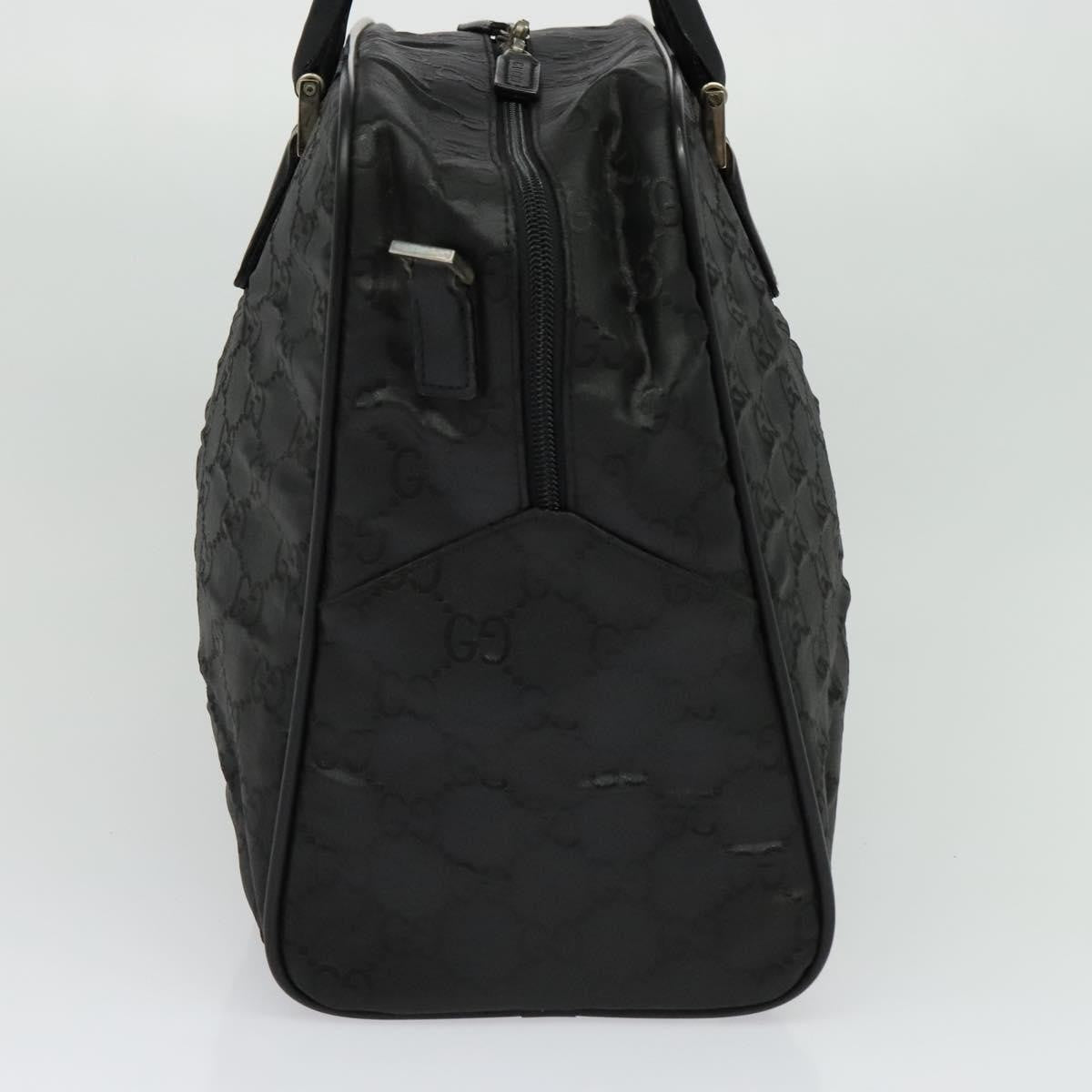 Gucci Vintage Boston Bag GG Canvas, BLACK, CANVAS, Travel bag