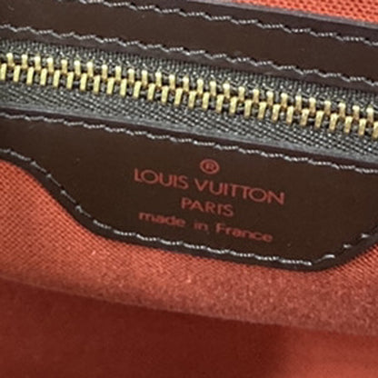 Louis Vuitton Nolita Handbag Damier, BROWN, CANVAS, Handbag