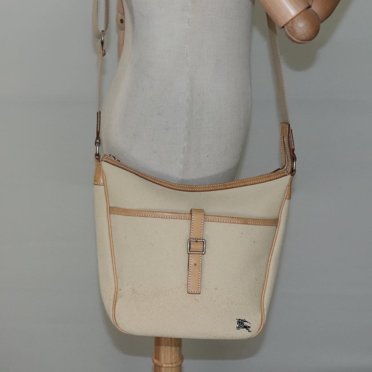 Burberry Blue Label shoulder bag Canvas, BEIGE, CANVAS, Shoulder bag