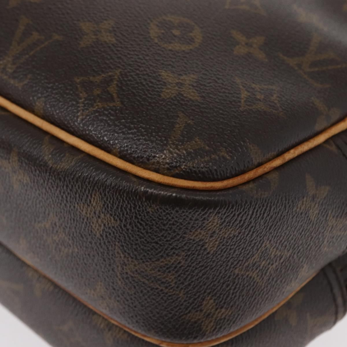 Louis Vuitton Reporter Bag Monogram Canvas, BROWN, CANVAS, Bag