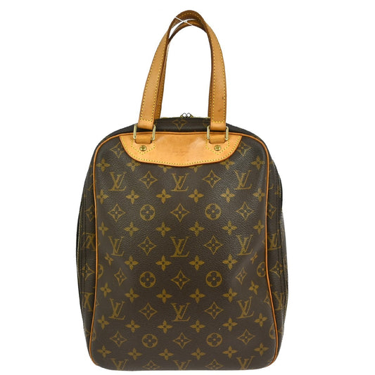 Louis Vuitton Excursion Handbag Monogram Canvas, BROWN, CANVAS, Handbag