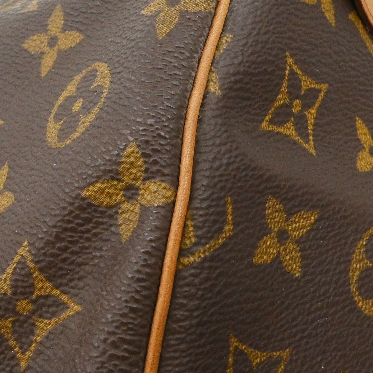 Louis Vuitton Keepall Bag Monogram Canvas, Brown, Canvas, Travel Bag