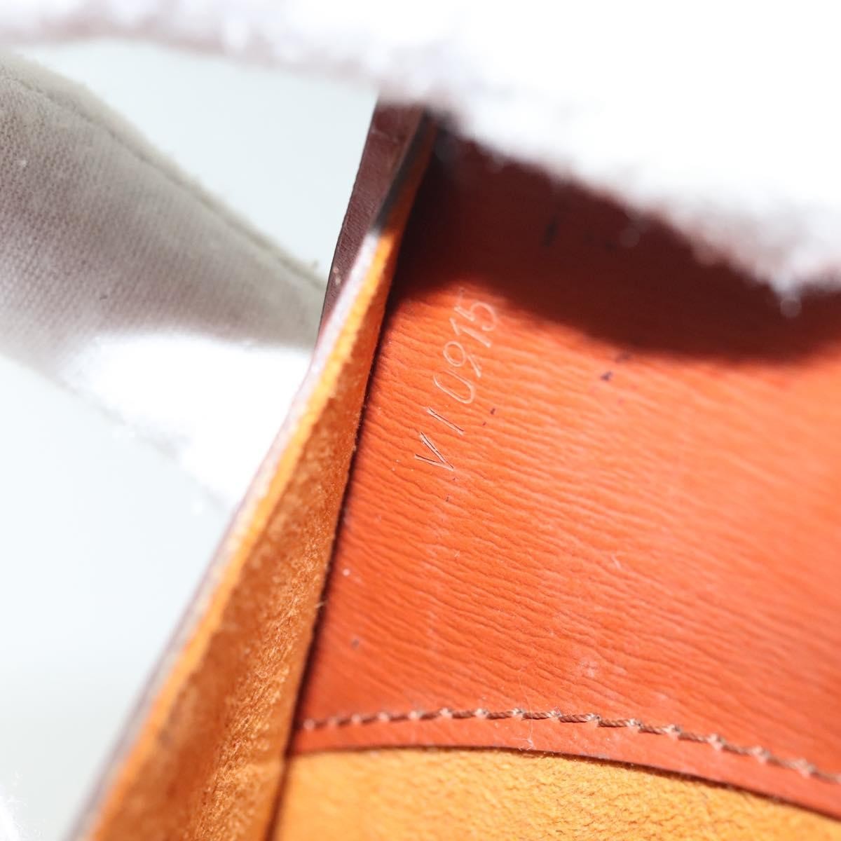 Louis Vuitton Cluny Shoulder Bag Epi Leather, BROWN, LEATHER, Shoulder bag