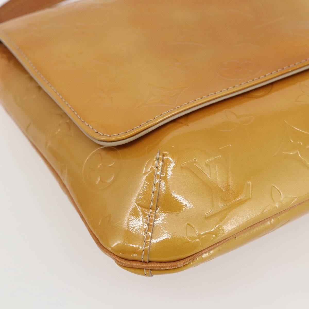 Louis Vuitton Thompson Street Handbag Monogram Vernis, BEIGE, PATENT_LEATHER, Shoulder bag