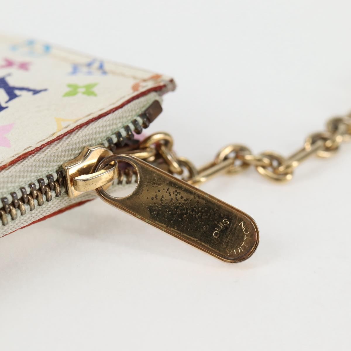 Louis Vuitton Pochette clés NM Monogram Multicolor Canvas, MULTICOLOUR, CANVAS, Clutche & pouche