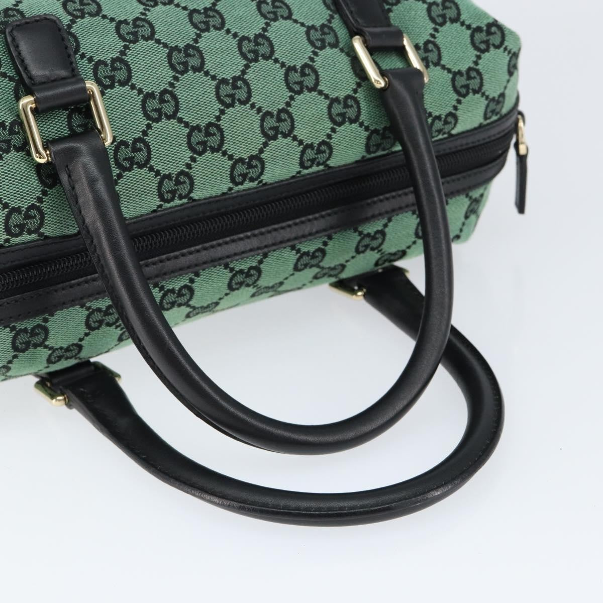 Gucci Full Moon Boston Bag GG Canvas, GREEN, CANVAS, Travel bag