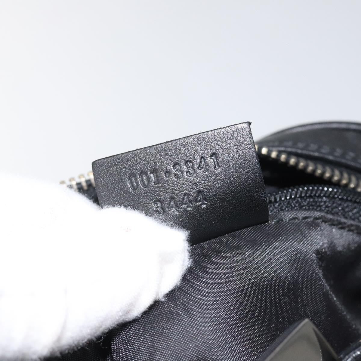 Gucci Vintage Shoulder Bag Leather, BLACK, LEATHER, Shoulder bag