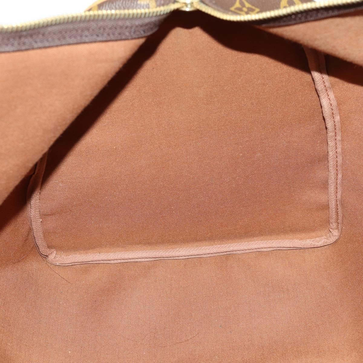 Louis Vuitton Keepall Bag Monogram Canvas, BROWN, CANVAS, Travel bag