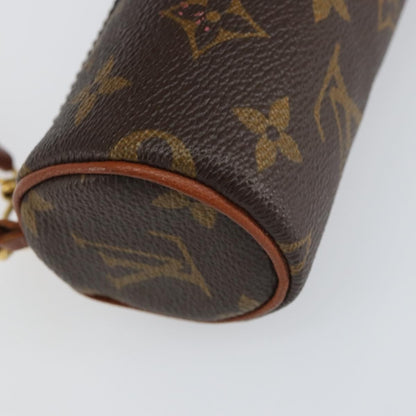 Louis Vuitton Papillon Pochette Monogram Canvas, BROWN, CANVAS, Clutche & pouche