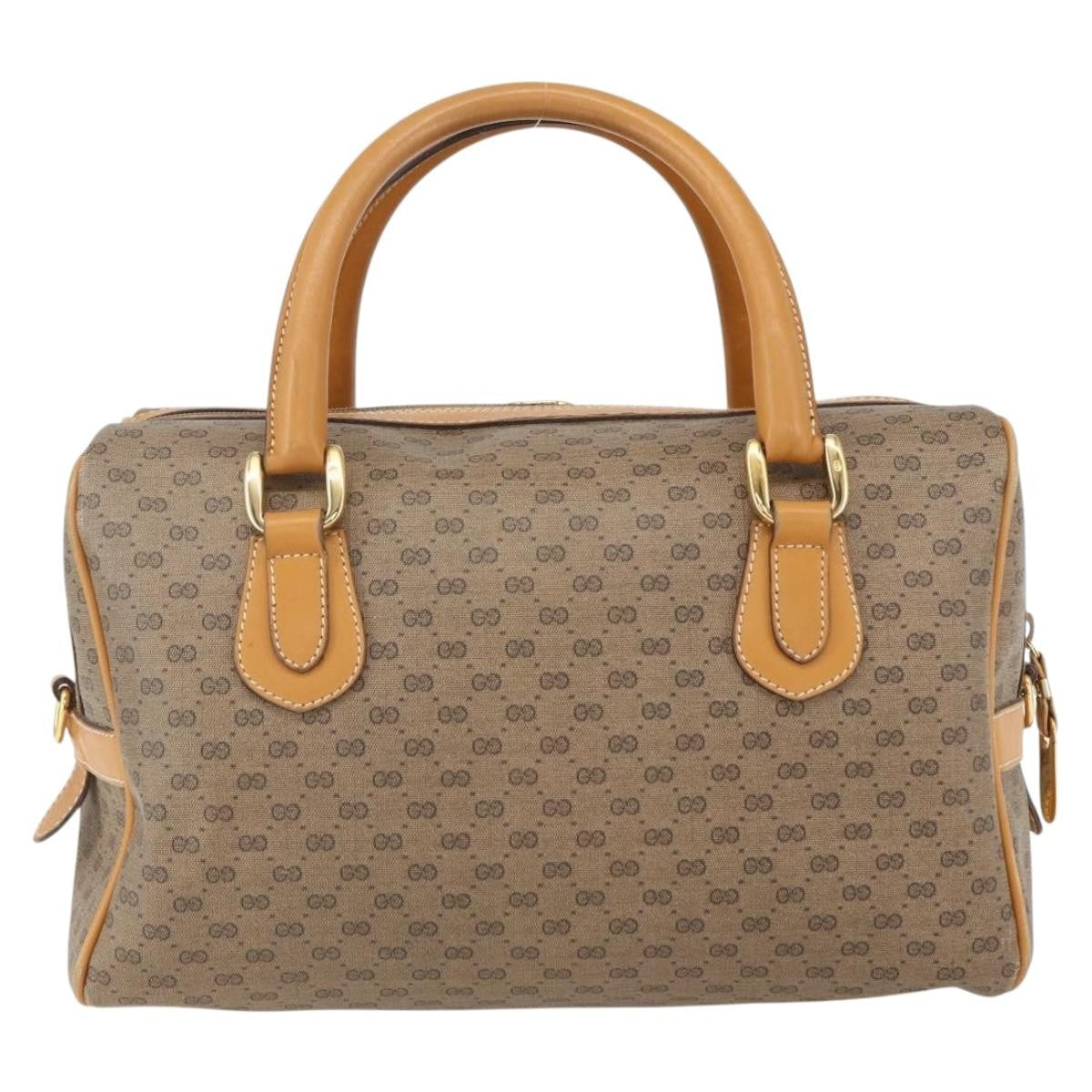 Gucci GG supreme handbag GG canvas, BEIGE, PVC, Handbag