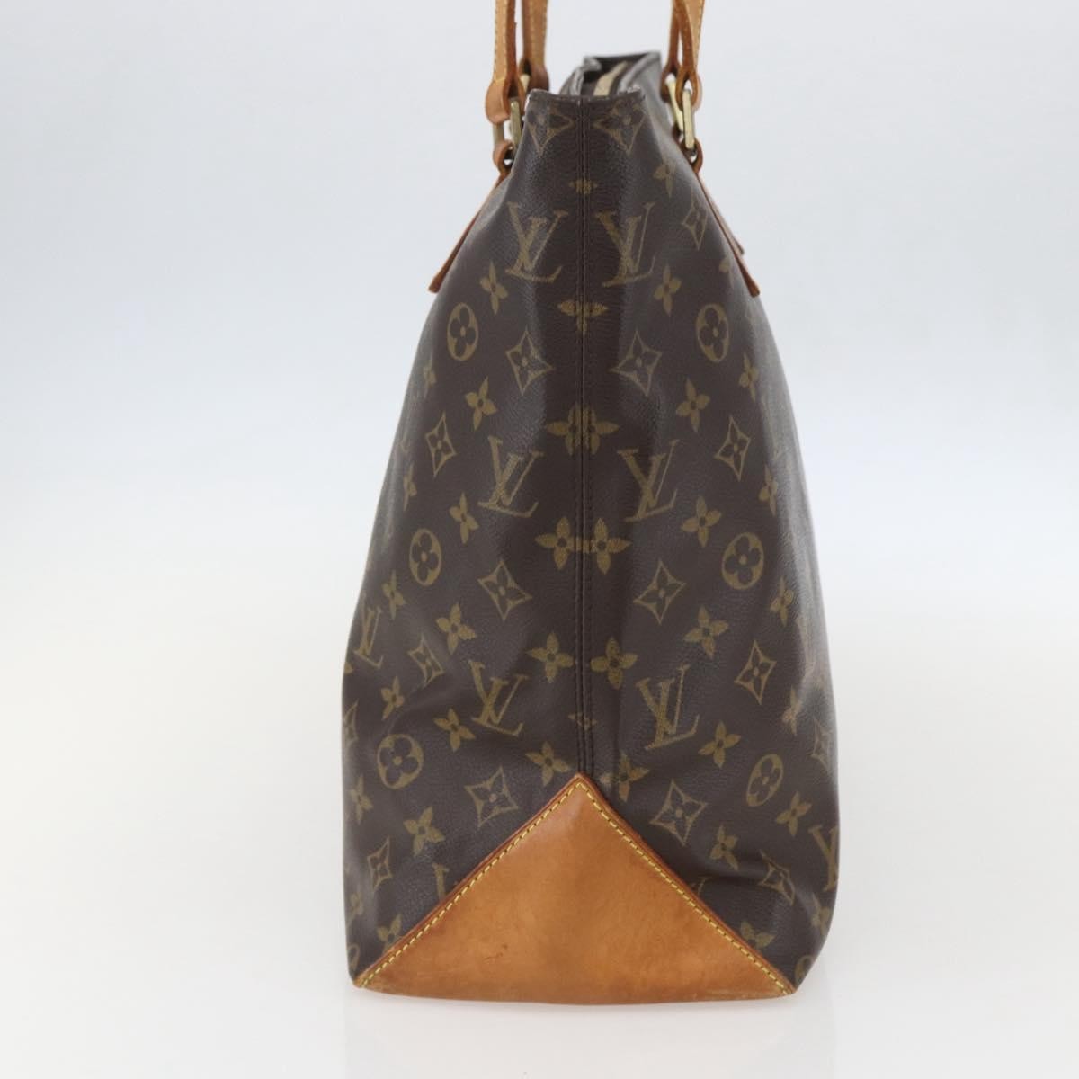Louis Vuitton Cabas Mezzo Monogram Canvas, BROWN, CANVAS, Tote bag