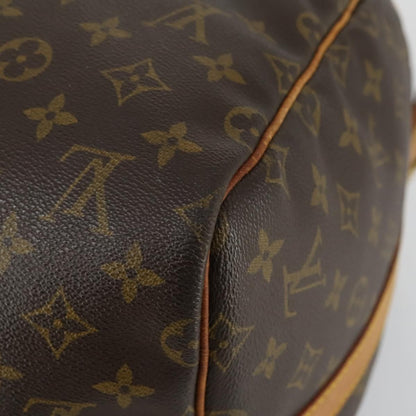 Louis Vuitton Keepall Bandouliere Bag Monogram Canvas, BROWN, CANVAS, Travel bag